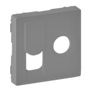 Legrand Valena LIFE Алюм Накладка розетки TV-RJ45