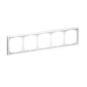 Systeme Electric ArtGallery Белый Рамка 5-ая, универсальная