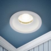 WR4 SWH Встраиваемый светильник влагозащищенный ЭРА MR16/GU5.3 IP44 белый матовый