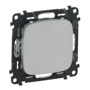 Legrand Valena ALLURE Алюм Заглушка с суппортом