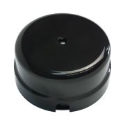 Распределительная коробка D=90мм АБС пластик черный кость Вектор