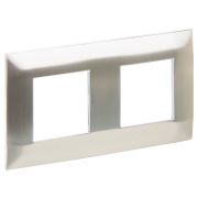 IEK SKANDY Металл Никель Рамка 2-ая SK-F32N.