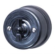 BIRONI Лизетта Пластик Серебряный Выключатель проходной 1-кл