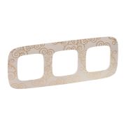 Legrand Valena ALLURE Нарцисс золото Рамка 3-ая