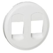 Legrand Celiane Бел Накладка 2-ой аудиорозетки (2 мех 067311) 068212