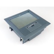 Люк Electraplan на 8 механизмов 45*45мм и 2 механизма 45х22,5 мм (KDOQ2SR5 7011) серый 30316.41