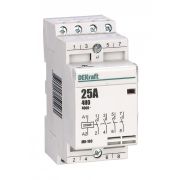 Dekraft Модульный контактор 4НО 20А 230В МК-103