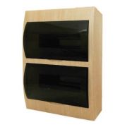 Щит распределительный навесной ЩРН-П-24 светлое дерево IP41 EKF PROxima pb40-n-24-light