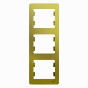 SE Glossa Фисташковый Рамка 3-я вертикальная GSL001007