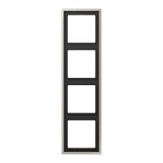 JUNG LS 990 Edelstahl Рамка 4-ая