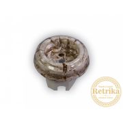 Механизм розетки Ideal с заземл. конт., керамика мрамор