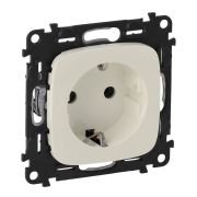 Legrand Valena ALLURE DIY Сл.кость Розетка 1-ая с/з с защитными шторками, винт.зажим 753824