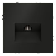 Розетка компьютерная встраиваемая VOLTUM S70 RJ45 кат.6, (черный матовый)