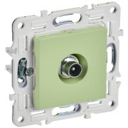 IEK SKANDY Мятный Розетка TV проходная SK-A17G.