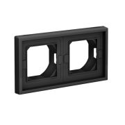 Systeme Electric ArtGallery Карбон Рамка 2-ая IP44