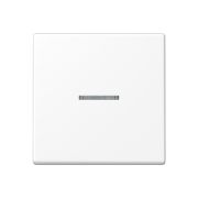 JUNG Eco Profi Клавиша для выключателя с подсветкой Белый матовый EP490KOWWM