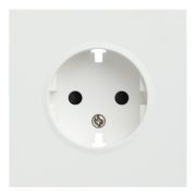 Лицевая панель для розетки 2к+з белый матовый 35632 MW