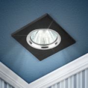 ЭРА KL57 SL/BK Светильник алюминевый MR16/GU5.3,12V/220V, 50W белый Б0017255