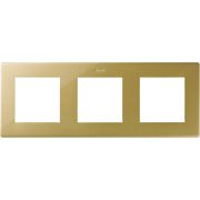 Simon 24 Матовое золото Рамка 3-ая