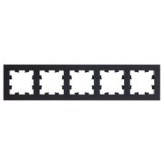 Systeme Electric AtlasDesign Nature Металл оникс Рамка 5-ая, универсальная