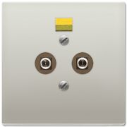 JUNG LS 990 Edelstahl Розетка для выравнивания потенциалов