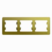 SE Glossa Фисташковый Рамка 3-я горизонтальная GSL001003