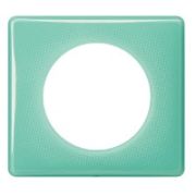 Legrand Celiane Бирюзовый муар Рамка 1-я 066641
