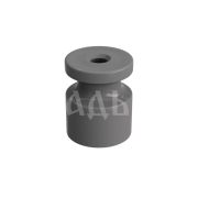 Изолятор универсальный пластиковый серый серия «Усадьба»