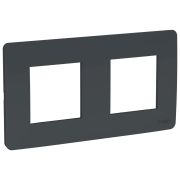 Schneider Electric Unica Studio Антрацит Рамка 2-ная