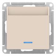 Systeme Electric AtlasDesign Беж карточный 10А, без задержки времени, механизм