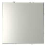 Перекрестный переключатель встраиваемый VOLTUM S70 одноклавишный 10А, (сталь)