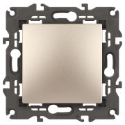 ЭРА 14-1103-04 Elegance Шампань Переключатель 1-кл