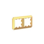 Systeme Electric AtlasDesign Antique Золото Рамка 2-ая, универсальная