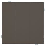 Клавиши трехклавишного выключателя капучино