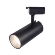 TR5-30COB BK Трековый светильник однофазный светодиодный ЭРА 30Вт 4000К 2200Лм черный