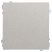 Клавиши для двухклавишного перекрестного выключателя платина