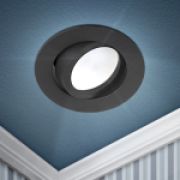 ЭРА KL86 BK Светильник алюминевый MR16/GU5.3,12V/220V, 50W черный Б0054351