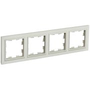 IEK BRITE BASE Бежевый Рамка 4-м РУ-4-БрКр.