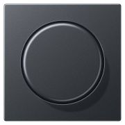 JUNG Накладка на роторные диммер 5544.0*VEINS термопласт антрацит