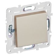 IEK SKANDY Песочный Выключатель 1-клавишный перекрестный 10А SK-V03Sa.