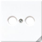 JUNG LS 990 Бежевая Накладка TV-FM розетки