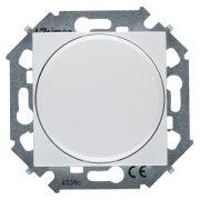 Simon 15 Белый Светорегулятор поворотный для регулируемых LED ламп 230В, 5-215Вт,винт.зажим