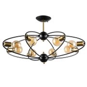 Arte Lamp A1963PL-8BK Glasgow Потолочная люстра