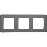 Legrand/Daccord INSPIRIA Дымчатый Рамка - 3 поста