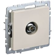 BRITE Розетка TV оконечная РТВ11-0-БрКр беж. IEK