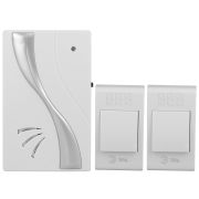 Звонок беспроводной TWIN-B ЭРА  ( один звонок + 2 кнопки ) Б0019877