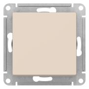 Systeme Electric AtlasDesign Бежевый Выключатель 1-клавишный 2-полюсный, 10А, механизм