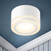 DK113 WH Встраиваемый светильник под лампу GX53 ЭРА белый