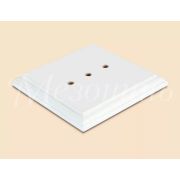 Подложка 1-местная дерево «Престиж» белый