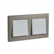 Systeme Electric AtlasDesign Nature Металл латунь Рамка 2-ая